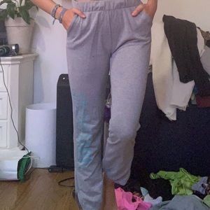 nike grey dri-fit sweatpants
